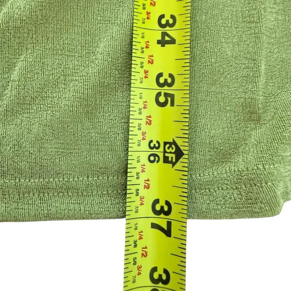 Fashion Nova Chartreuse Slinky Wrap Mini Dress Women’s Size XL NWT